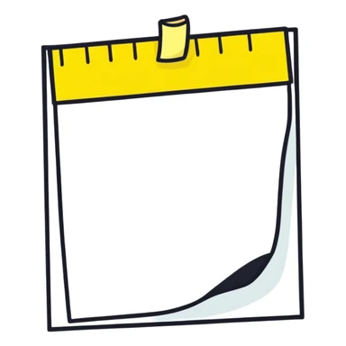 Goodbye cruel world in a post it  sticker