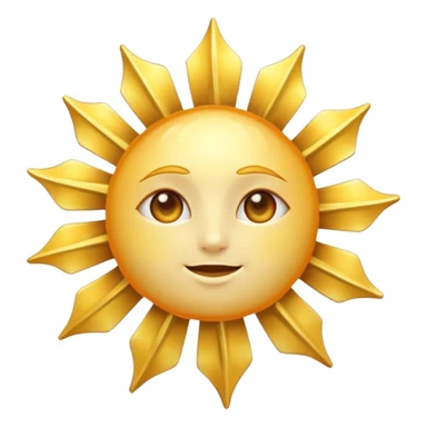 Aesthetic sun rays  sticker