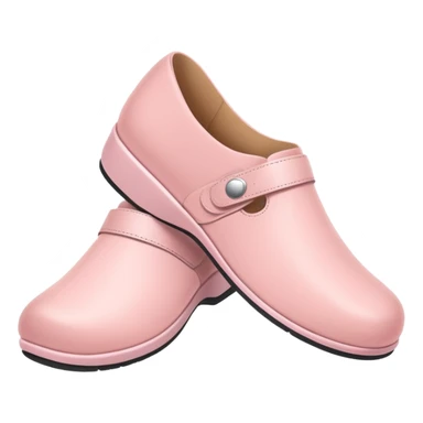 light pink surgery shoes sticker