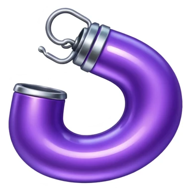 Purple banger sticker