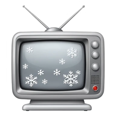 television static(snowy) sticker