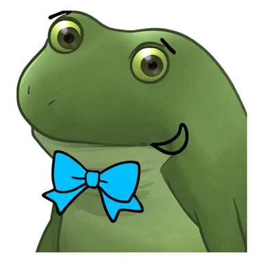 a heart with a bow sticker