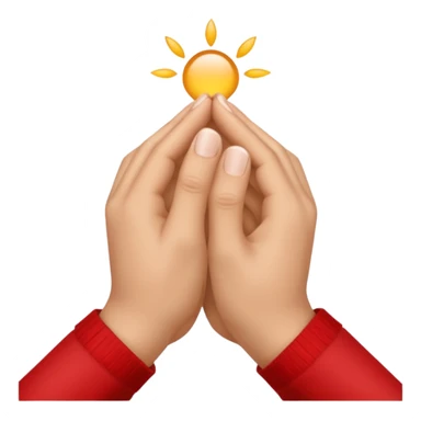 Hormat tangan sticker