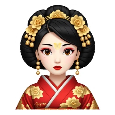 Geisha sticker