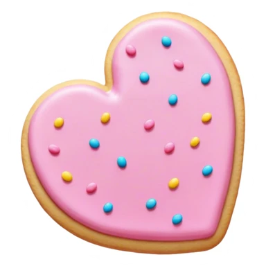 pink sugar cookie sticker