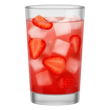 agua fresca strawberry sticker