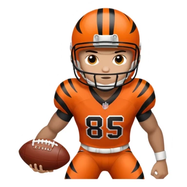 Bengals football sticker