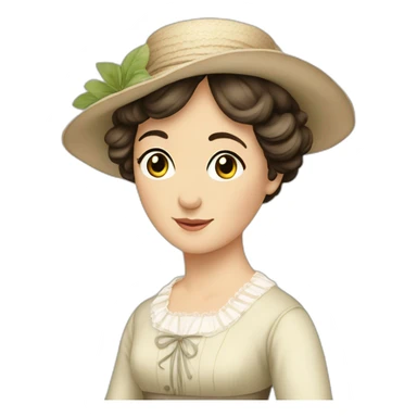 Jane-austen sticker
