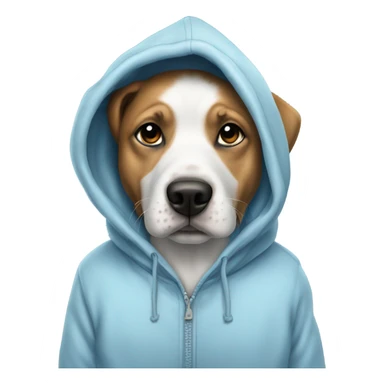 Dog water by a hoodie sticker