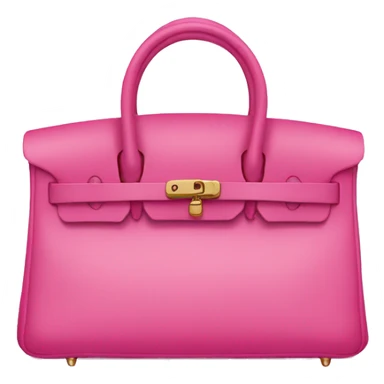 A pink birkin bag sticker