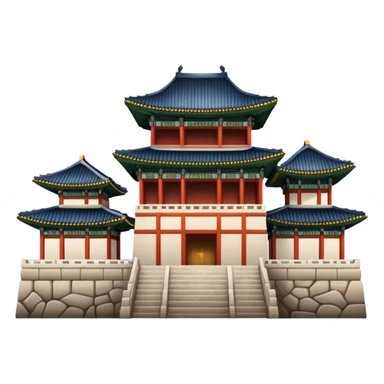 South Korea 
Gyeongbokgung Palace castle sticker