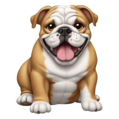 English bulldog  sticker
