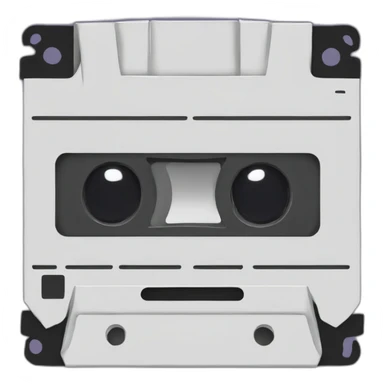 vhs video cassette sticker