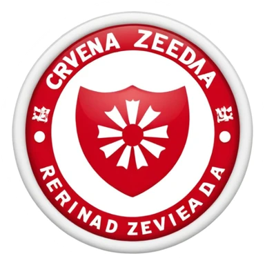 Crvena zvezda  sticker