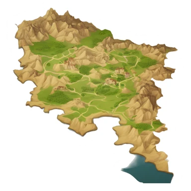 mapa de castilla y leon sticker