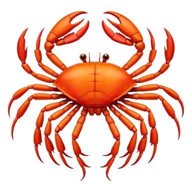 Crustacean sticker