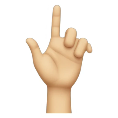 Hand sign of the aldente Italian paste sticker