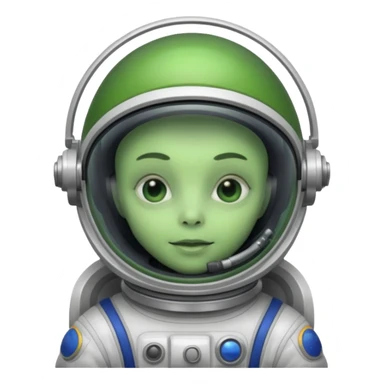 Alien astronut  sticker