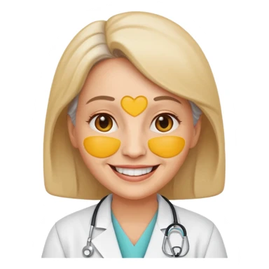 older obstetrician female emoji sticker