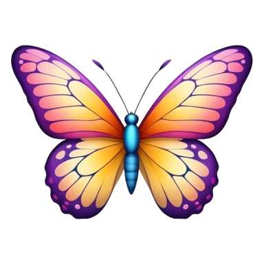 Behavior butterfly ￼ sticker