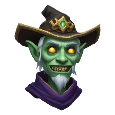 world of warcraft mage undead male sticker