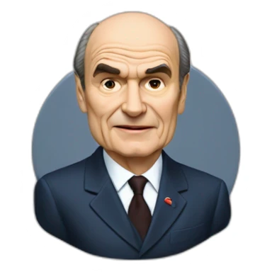 François Mitterrand sticker
