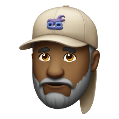 Gog wearing cap sticker