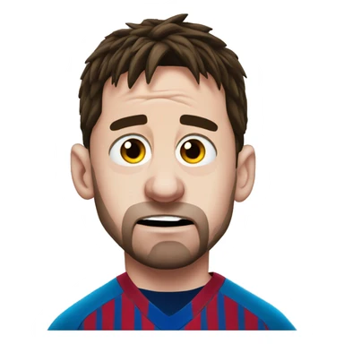 leo messi crying sticker