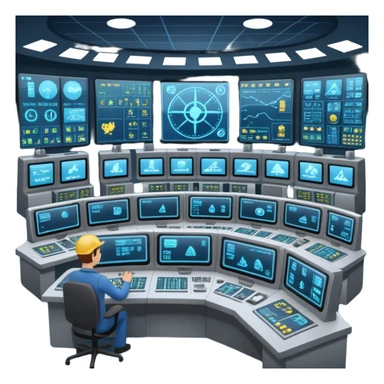 Sonar control room  sticker
