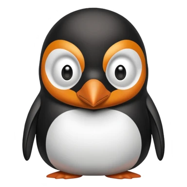 bombastic side eyeing penguin suspicious looking side ways  sticker