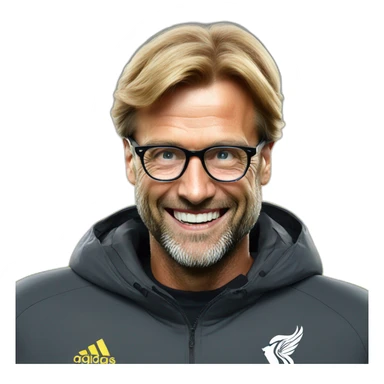 Klopp pleased sticker
