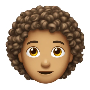 Todo lo que tenga que ver con Curly hair  sticker