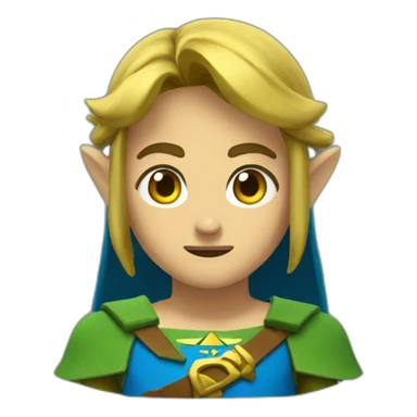 Zelda qui pleure  sticker