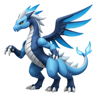 Inteleon-Amaura-Zekrom-Pokémon-fusion (full body) sticker