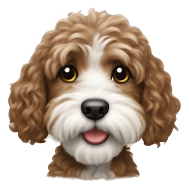 Mini bernadoodle  sticker