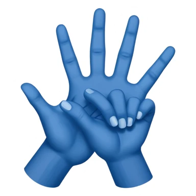 Crip gang sign sticker