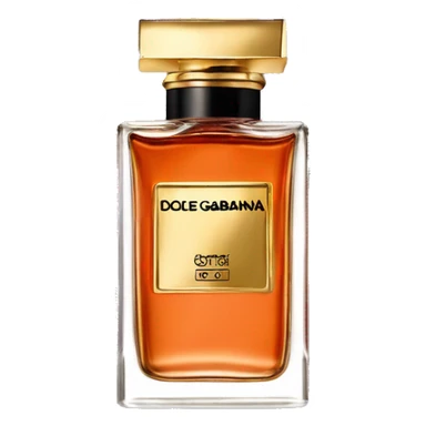 DOLCE AND GABBANA RECTANGULAR PARFUME THE ONLY ONE SALMON sticker