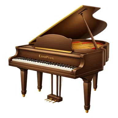piano sticker