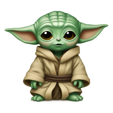 Baby yoda Hawaii sticker
