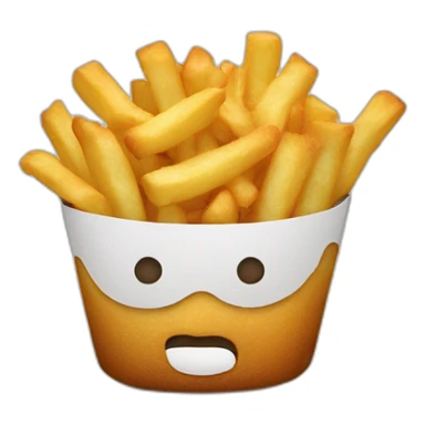 Fritte sticker
