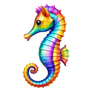 cute seahorse sticker