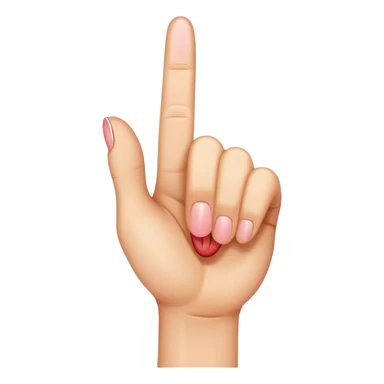 tongue and middle finger  sticker