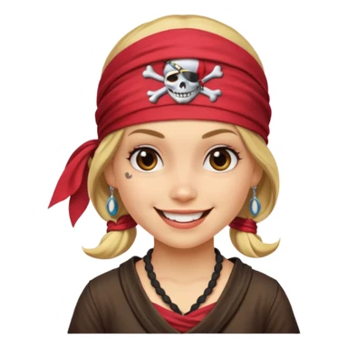 Une Princesse Pirates rebelles sticker