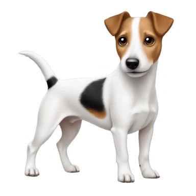 собака jack Russell terrier ￼ sticker