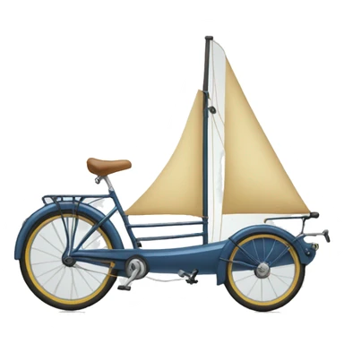 velo bateau sticker