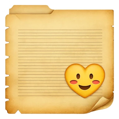 a piece of document sticker