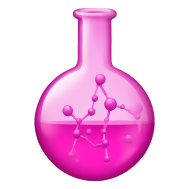 chemicals pink  sticker