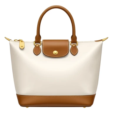 white long champ bag sticker