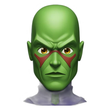 martian manhunter sticker