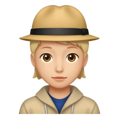 Tokyo in Money Heist, no hat sticker